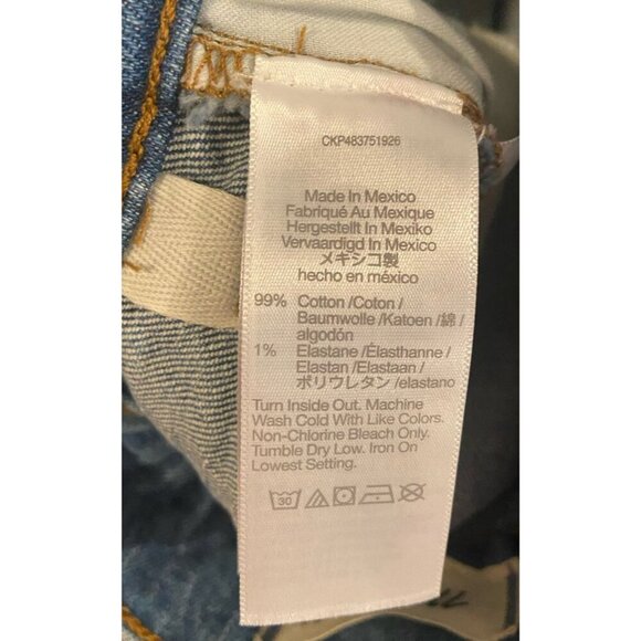 NWT Madewell 90's Straight Crop Jeans Size 26 New - Picture 7 of 7
